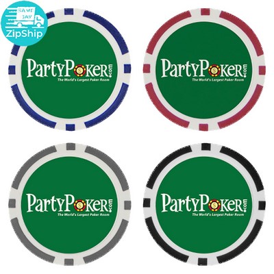 Poker Chip Ball Marker