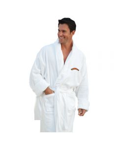 Deluxe Shawl Collar 14 oz. Terry Velour Robe - Embroidered (50")