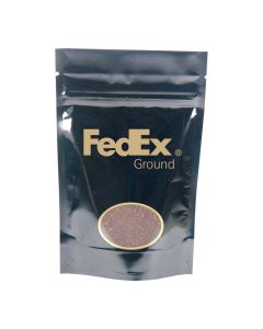 1.5 Oz. Black Ground Coffee Bag