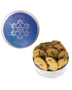 The Royal Snowflake Design Cookie Tin